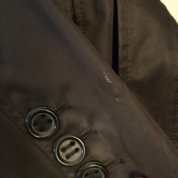 Black kenneth cole trench coat - Picture 4 of 4